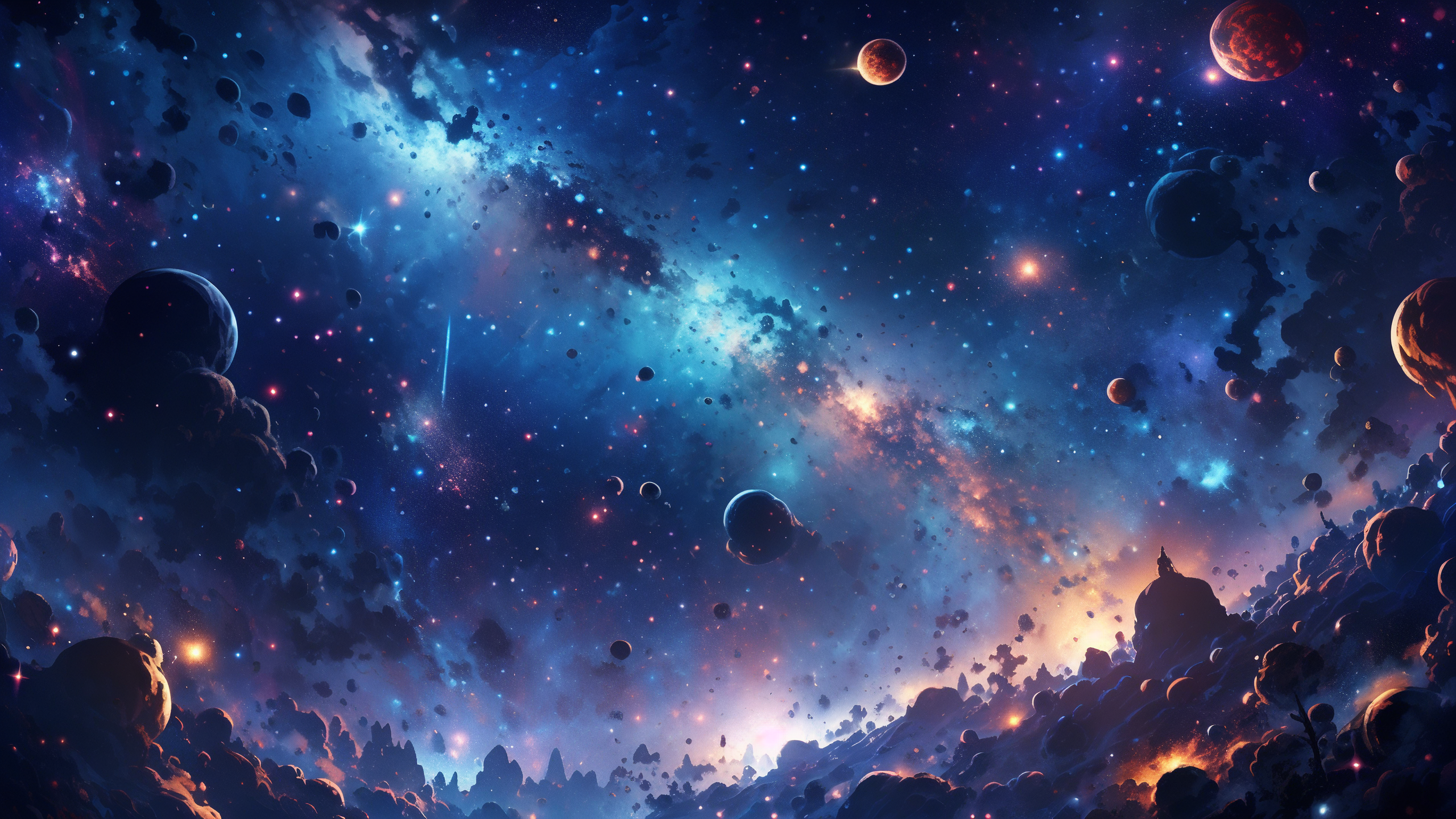 宇宙空间：无声的浩瀚秘境及深空新